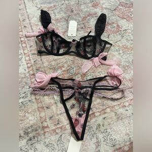 For Love & Lemons LINGERIE Set- M BRAND NEW